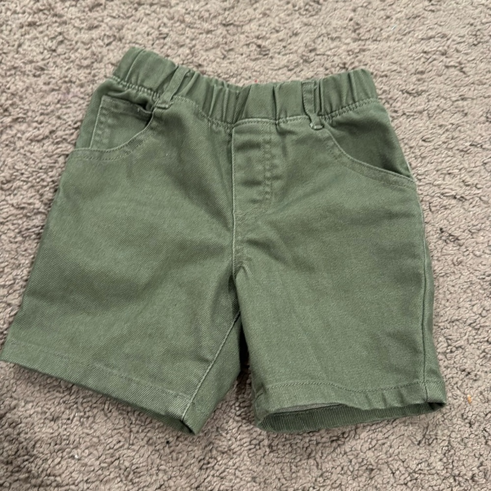 Boy Green Shorts